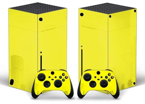 BUCEN Housse Protection Vinyle Console pour Xbox Series X Skins Wrap Sticker avec Deux Autocollants Contrôleur sans Fil Gratuits 78067 Autocollant