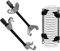 Universal Coil Spring Compressor Kit 2pc Heavy Duty Car Suspension Kit Adjustable Clamp Strut Remover Tool Set