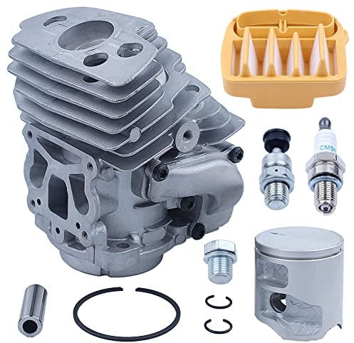 Gubeter Cilindro Pistone Spina Polso Pin 43Mm Parte Kit, per Husqvarna 545 550Xp Motosega, Adatta per Jonsered Cc2252, /