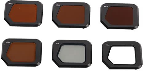 6er Pack ND CPL UV Filter Set für Mavic 3 Classic, HD Optisches Glas Neutral Density ND8/16/32/64 Filter, Drone Polarized Lens Filter Kit für Videoaufnahmen