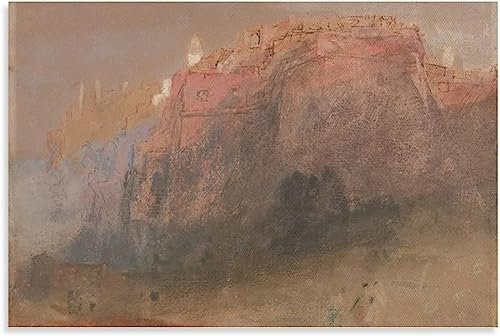 LVTFCO Famous Jmw Turner Poster Abstract Landscape Wall Art Jmw Turner Prints Jmw Turner Canvas Painting For Home Wall Decor Picture 40x60cmx1 No Frame