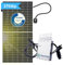 Balkon Solaranlage 300w komplett - Hoymiles Balkonkraftwerk 300w komplett Steckdose - Balkonkraftwerk Set mit 1x Solarpanel 375W I Wechselrichter 300W Hoymiles HO HM-300 I 3m Schuko