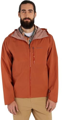 Marmot Herren Superalloy Bio Regenjacke Jacke, Kupfer, Large