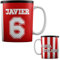 Taza Personalizada del Athletic de Bilbao con Nombre - Athletic- Equipo de Fútbol - Taza Cafe Aupa Athletic- Regalo Original - Cerámica Blanca