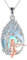 YAFEINI Flöte Halskette für Frauen Sterling Silber Flöte Mondstein Halskette Flöte Schmuck Geschenke für Mädchen