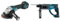 Meuleuse D'angle Brushless Ø 125 mm 18 V Li-Ion (Produit Seul) Makita DGA513Z & teur burineur SDS-Plus 2J 18V LXT (Solo) - MAKITA DHR202Z