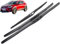 QDFGNKBAI Coche Escobillas Limpiaparabrisas para Kia Stonic 2016-2024 26+16+11, Parabrisas Cepillos Lluvia Limpia bien ultrasilencioso,Fáciles Instalar