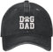 MIMAYIN Dog dad Baseball Cap Stickerei Basecap Verstellbare Baumwolle Reine Farbe Baseballmütze Sport Visier Hut für Damen Herren