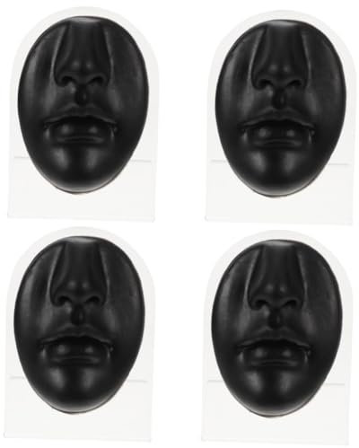 Healvian 4ensembles Set De Simulation De Pratique De Piercing Pour Visage Modèle De Nez Et Avec Support Outil De Formation Réaliste Pour Piercing Nez Et