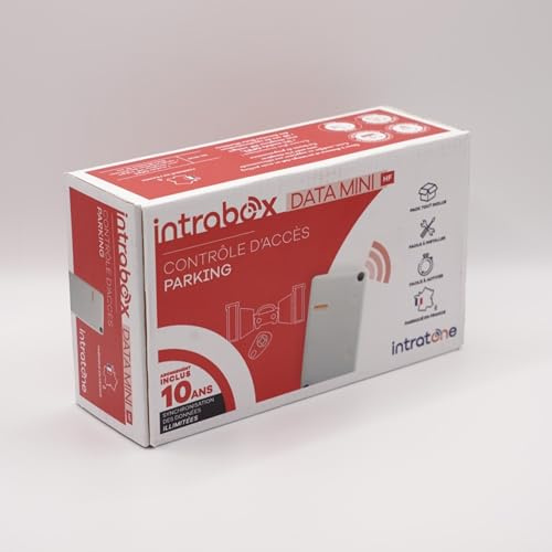 INTRATONE - Intrabox Data Mini 06-0129 – Module de gestion d’accès à distance GSM/GPRS avec récepteur HF 868 MHz – Jusqu’à 10 000 utilisateurs - Usage PRO Uniquement + 1 Goodies DOMOBIP