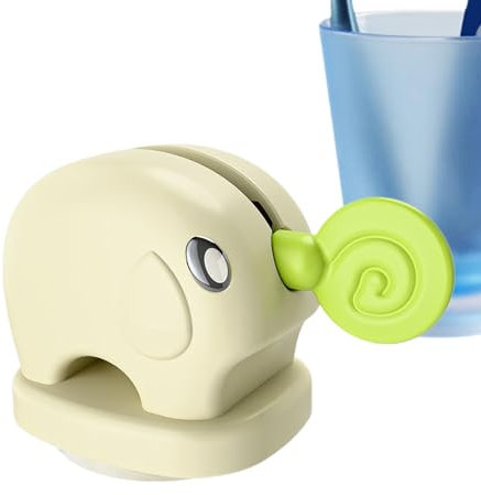 Qyljeiwred Toothpaste Tube Squeezer | Toothpaste Tube Squeezer Tool | Elephant Design With Handles Manual Reusable Holder Pump Tooth Paste Wringer Dispenser Stand Saves Cream