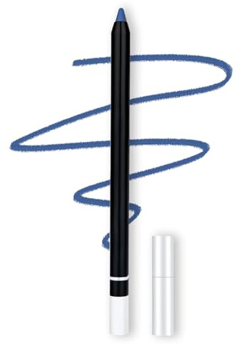 Eyeliner Wasserfest, 24 HR Waterproof Eyeliner Duo Sharpenable Eye Pencil, Feiner Tipp für Präzise oder Fettes Auge, Glatte und Natürliche Anwendung (005#)