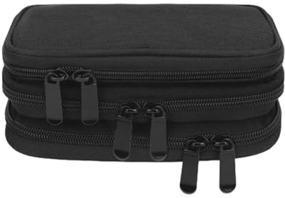 Cable Organizer Case – Portable Hard Drive Case | Waterproof Hard Bag with 30 Compartments for USB Flash Drives | Computer Accessories Holder