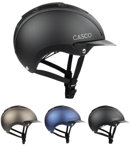 RL24 - Reithelm Mistrall-1 von Casco – Prime Schwarz matt – M (54-58cm)