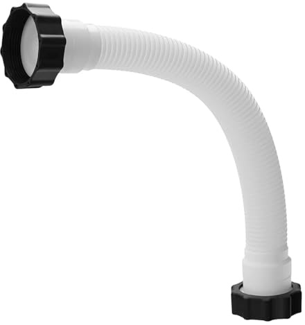 Buhdjfnke Pour tuyau de pompe à filtre de piscine - 16 pièces de rechange pour filtre à sable et systèmes d'eau salée - Tuyau de pompe à eau salée inclus