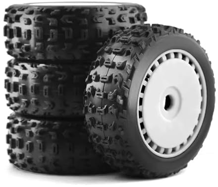 RC Auto Reifen Räder Kompatibel Mit ARRMA Für Traxxas Für Redcat Für Team Für Losi Für Kyosho Für VRX 1:8 RC Car Off-Road 116 Mm Für Buggy-Reifen Rad 17 Mm Sechskant