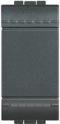 Bticino sl4003nf livinglight basculante, 1P, 16 A, 1 m, antracita, negro, SL4003NF
