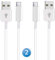 ino 2X Typ-C 100 cm USB-C Kabel Daten Ladekabel kompatibel mit LG Wing Velvet G8X G8S K41S K42 K52 K51s K61 G5 G5 SE G6 G6 Plus G7 ThinQ Nexus 5X V20 V30