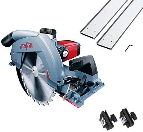 Mafell Handkreissäge MKS 130 Ec + Führungsschiene 3m, 2-teilig + Adapterpaar