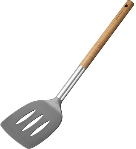 Wood Drehgelenk, Nylon, mit Holzgriff, 35 cm, Größe Braun/Grau