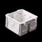 JOYKK 86-Type Cassetta di Montaggio a Parete in PVC con Scatola di derivazione per Base Presa - Bianco