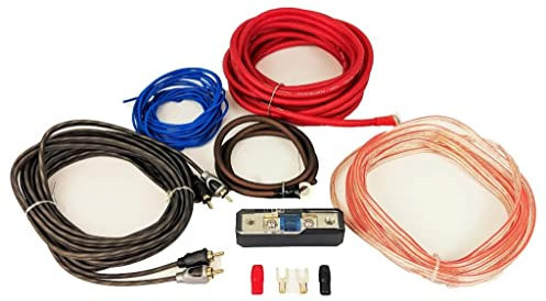 2000 Watt Complete 8 GAUGE Car Amp Audio Amplifier Wiring Kit Cable Subwoofer!!