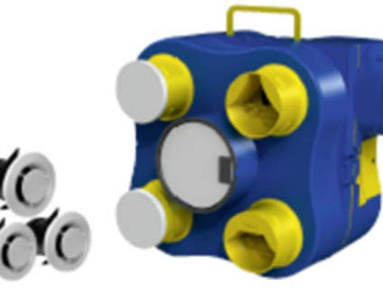 GROPA KIT VMC DETECTEUR HUMIDITE Automatique Ventilation Maison HYGRO MOTORISE Bouche 80 125MM Hygrostat Automatique préréglé. Au delà de 75% d'humidité : déclenchement de la 2ème Vitesse