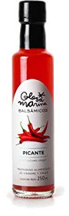 GLOSA MARINA Crema Balsámica Picante - Balsamico Gourmet Essig Creme Chili Pikante (1 x 250ml)