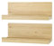 Erst-Holz Handy-Ablage Ablagebrett Kiefer Massivholz oder weiß Bettablage V-90.82-14, Holzart/Holzfarbe:Kiefer