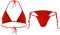 YJZQ Bikini Sissy pour Hommes Ensemble Soutien-Gorge et String Respirant Thong Hot sous Vêtement Ensembles de Lingerie Peignoir de Nuit Homme Pyjama Cosplay Culotte Ficelle Costume de Bain Halloween