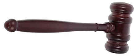 DOITOOL Richterhammer Holz Klein Auktionshammer Mit Klangvollem Sound Für Gerichtssaal Rollenspiel Kinder Spielzeug