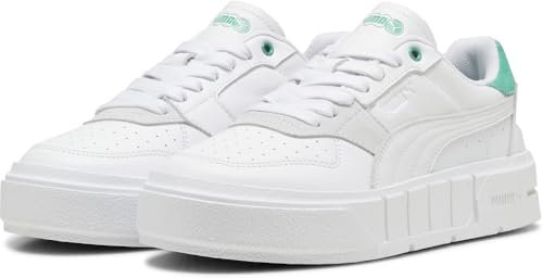 Puma Damen Schuhe Low Cali Court Match Wns 393094 Puma White-Jade Frost-38,5