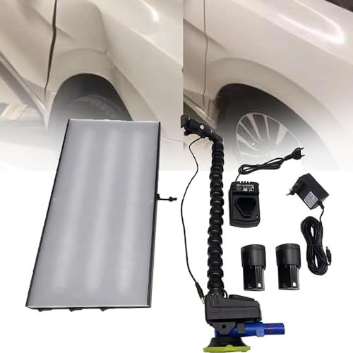 ZYLDDS Auto Dent Reparaturwerkzeug LED -Licht PDR -Licht, 6 Streifen PDR Line Board Lamp Tool Kit, lackfreie Dent Reparaturwerkzeugleitungsplatine Reflektorplatte