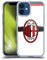 Head Case Designs Licenza Ufficiale AC Milan Fuori Casa 2018/19 Kit Crest Custodia Morbida in Gel Compatibile con Apple iPhone 12 Mini E Compatibile con Magsafe Accessori
