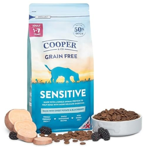 Cooper & Co Sensitive Duck with Sweet Potato and Blackberry Dog Food 1.5kg