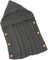 CHPN - Baby Schlafsack - Schlafsack für im Kinderwagen - warme Decke für Kinderwagen - Grau - Babydecke - Halten Sie das Baby warm - Winterschlafsack - gestrickt