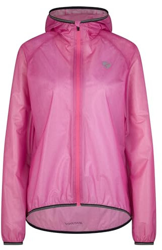 Ziener Damen NATINA Regenjacke - Fahrrad|Mountainbike|Outdoor - wasserdicht,atmungsaktiv,super leicht, magenta, 40