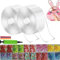 Tape Bubbles Nano Bubble Tape Bubble Kit, Magisches Bubble Tape für Geburtstagsgeschenke, Bubble DIY Bastelset, Transparentes Set mit Inflator und Bubble Filler 20 Packungen (Kreative Klebebandblasen)