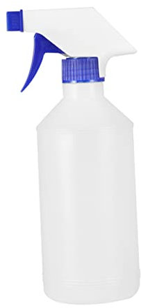 12 Stück Sprühflasche 500ml aus Kunststoff mit Kleinem Düsenkopf Blau