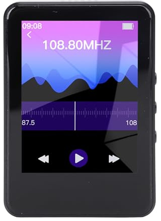 CCYLEZ Tragbarer MP4-Player mit 2,4-Zoll-Touchscreen, Kamera, Bluetooth, HiFi Sound, 128 GB Erweiterbarer Speicher, FM-Radio, E-Buch, Taschenrechner für Kinder