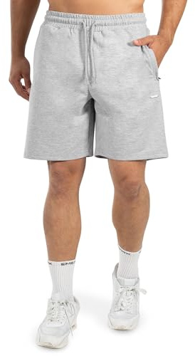 SMILODOX Shorts Herren Edin, Kurze Sommer Shorts im Regular Fit aus Baumwolle, elastischer Bund, Kordelzug & Eingrifftaschen, Bequeme Freizeithose, ideal für Alltag, Freizeit & entspannte Looks
