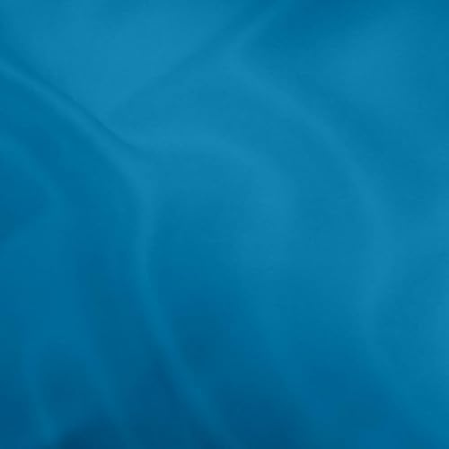 Traumschlaf Uni Mako-Satin Bettwäsche – seidig glatt & hautsympathisch aus 100% Baumwolle – edles Uni Design, atmungsaktiv & pflegeleicht – mit Reißverschluss – 2X Nackenrollenbezug 15x40 cm, Petrol