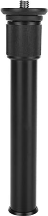 Extension Rod,2 Section Adjustable Extension Rod Telescopic Pole Monopod Accessory for Tripod Stabilizer
