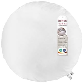 beties - PublikUp - Rundkissen 100 cm – extra festes XL Bodenkissen mit Schaumstoffflocken – variabel befüllbar – Sitzkissen, Loungemodul & Spielkissen
