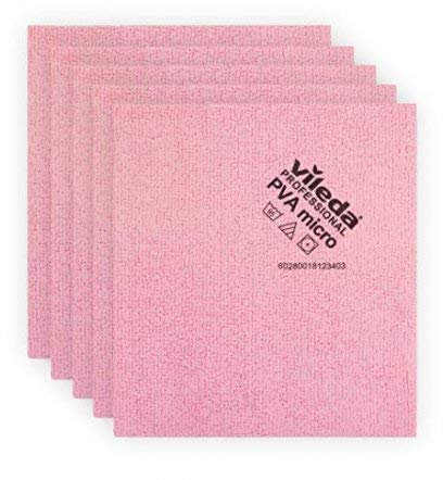 Desconocido Vileda Pack Bayeta PVA Micro (Rojo, Pack 10 Bayetas)