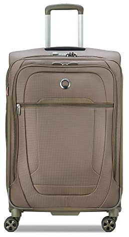 DELSEY PARIS - Helium DLX - Valise Grande Taille Souple Extensible - 71x45x33 cm - 84 litres - L - Moka