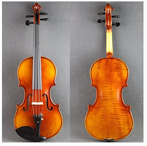 4/4 Violine Handgefertigt W/Kasten Und Bogen Für Studierende, Anfänger, Fachleute Und Professionelle Leistungen Violine in voller Größe