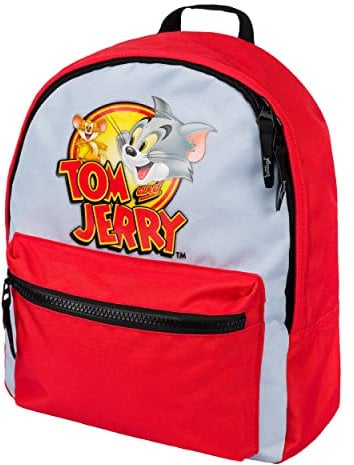 Baagl Kindergartenrucksack Jungen Mädchen, Kindergarten Rucksack Kinder, Kleiner Rucksack, Kinderrucksack (Tom & Jerry)