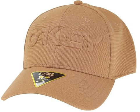 Oakley Unisex-Erwachsene 6 Panel Stretch Hat Embossed Verschluss, Coyote, L/XL