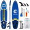 COOLCAA Stand Up Paddling Board mit Premium SUP Zubehör, Tragkraft bis 210kg, SUP Board für Erwachsene und Jugendliche Aller Niveaus